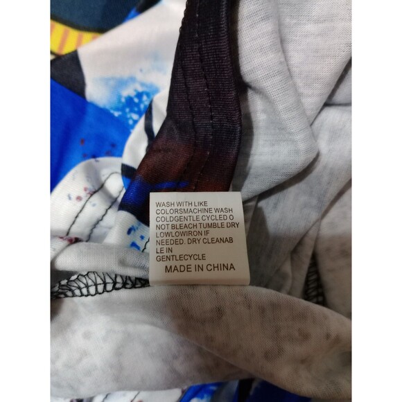 Youth Smiley Face SS T-Shirt Sz 11/12Y Multi-Color Polyester NIP - Picture 6 of 6